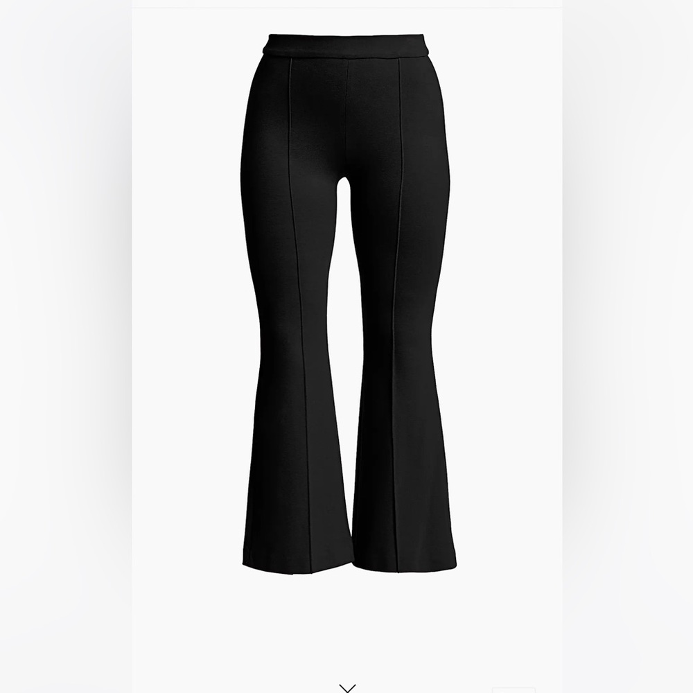 ADAM LIPPES Black Boot Cut Flare Pants - Picture 3 of 13